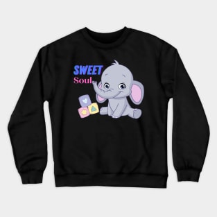 Sweet Elephant Crewneck Sweatshirt